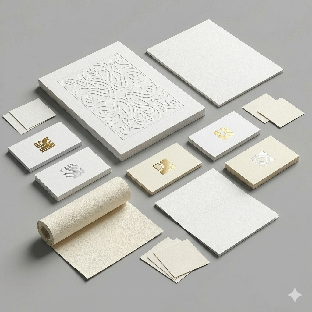 Luxusní tiskoviny (ražba, knihtisk)