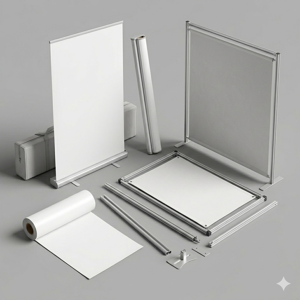 Roll-up banner (vč. konstrukce)